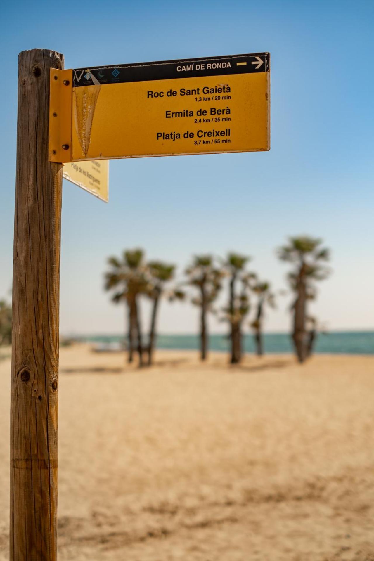 Encantador Apto En La Playa Coma-ruga Exterior foto